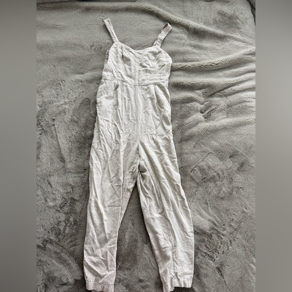 Old Navy Cream Jumpsuit